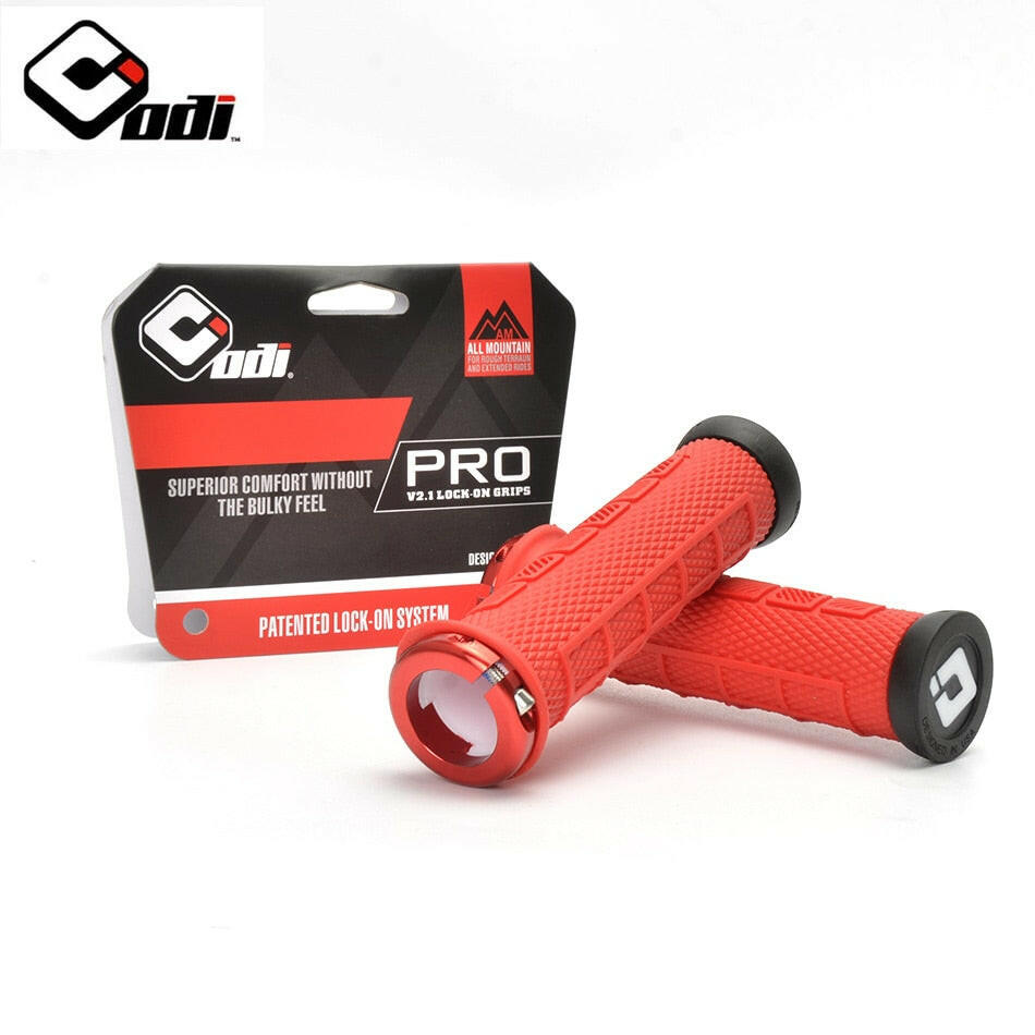 ODI Bicycle Lock on Grips for MTB Mountain Bike Handlebar Cover Alluminium Alloy+Silica Gel Road Bike Grips Bicycle accessories-WAYBIKER
