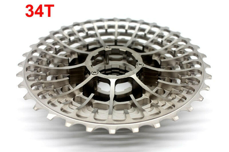 2023 Ultralight Road Cassette 11V Flywheel SLR2 11 Speed Freehub Cassette 28/32/34/36T Freewheel 11V K7 CNC Gravel HG System-WAYBIKER