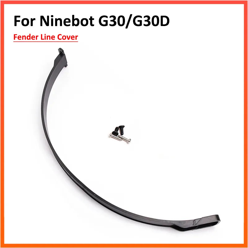 Taillight Wire Pressing Plate for Ninebot MAX G30 G30D Kickscooter Fender Plastic Cover with Screws Replacement Parts-WAYBIKER