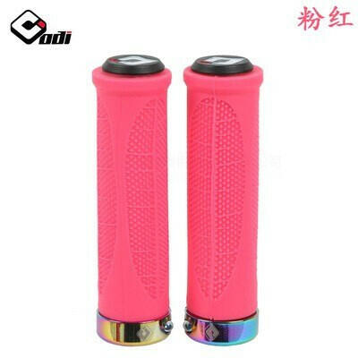 ODI Grips Soft Silicone Bicycle Handlebar Grips 22.2mm Anti-slip Mountain Bike Handle with Lock Ring for MTB BMX Folding Bike-WAYBIKER