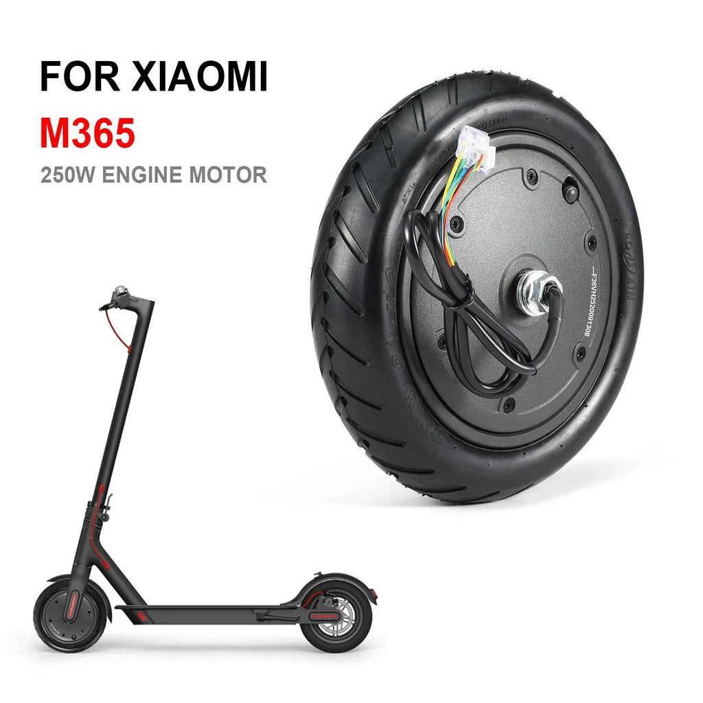 250W 350W Electric Scooter Engine Motor Wheel for MI Xiaomi MiJia M365 Pro Motor Replacement Anti-skid Tire Scooters Accessories-WAYBIKER