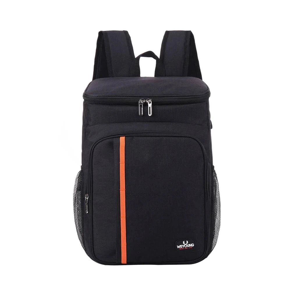 18L Large Capacity Leak Proof Lunch Backpack Thermal Large Picnic Cool and Warm Insulated Bag Outdoor Storage Shoulder Bag-WAYBIKER
