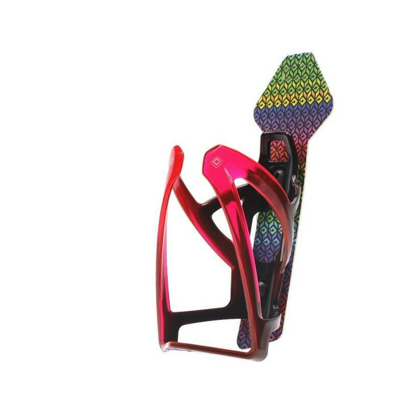 ODI bicycle bottle cage electroplating rainbow fiberglass nylon MTB bike water cup holder water bottle bracket riding equipment-WAYBIKER