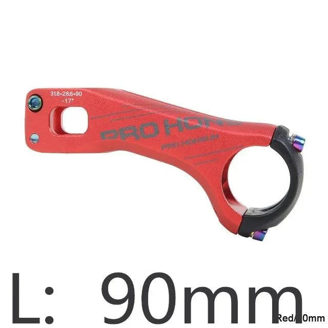HONSUN CNC Aluminum Alloy Road/Mountain Bicycle Stem 70MM/90MM 31.8*28.6MM XC MTB AM Bice Handlebar  Parts-WAYBIKER