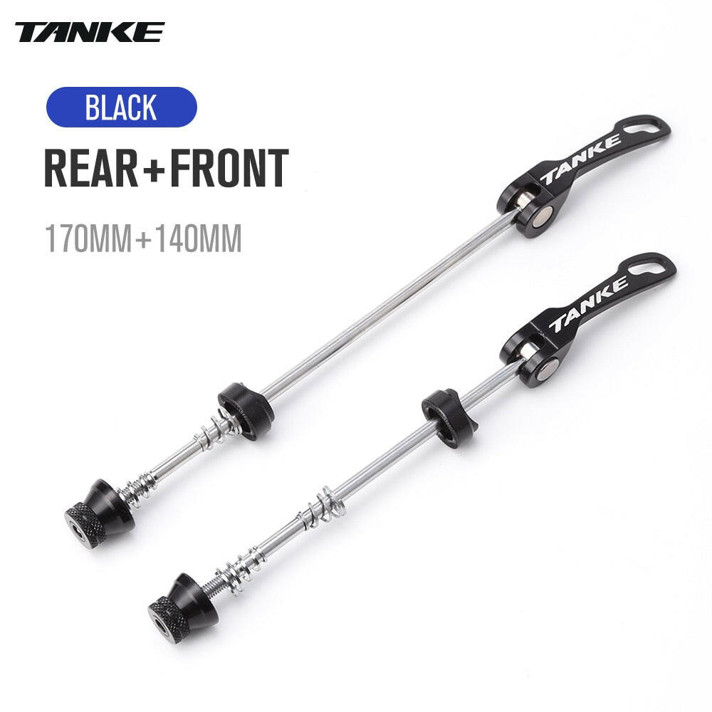 TANKE Bicycle Quick Release Bolt Hub Skewers Lever Axle Road Mountain Bike  Replacement Cycling Parts For Front 100mm Rear 135mm-WAYBIKER