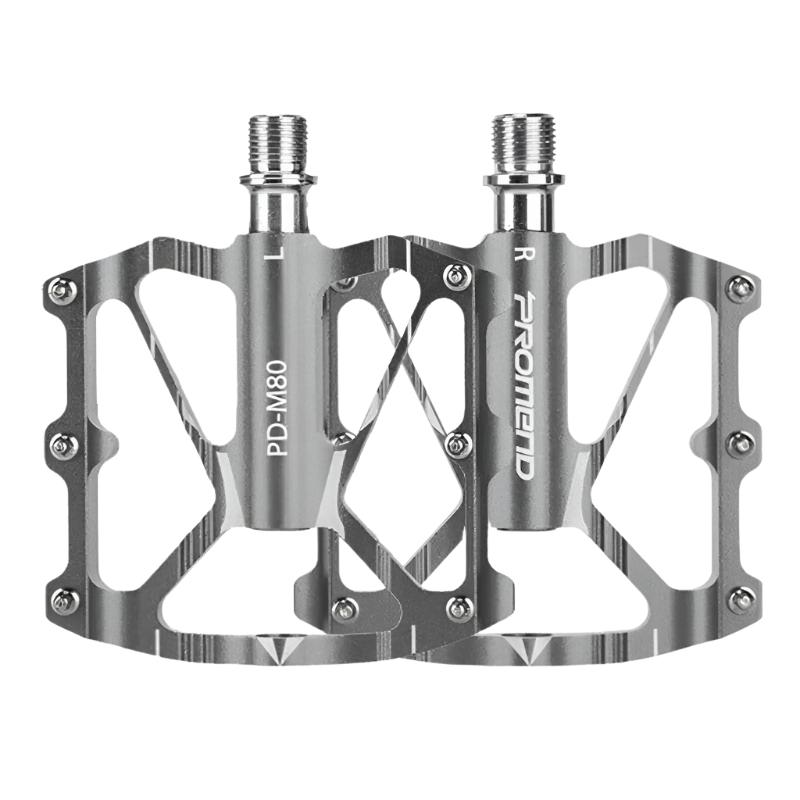 Promend MTB bike pedal CNC ultra-light aluminum non-slip 12 pins 3 bearing Big feet pedals Pedale Vtt Mountain Bike Accessories-WAYBIKER