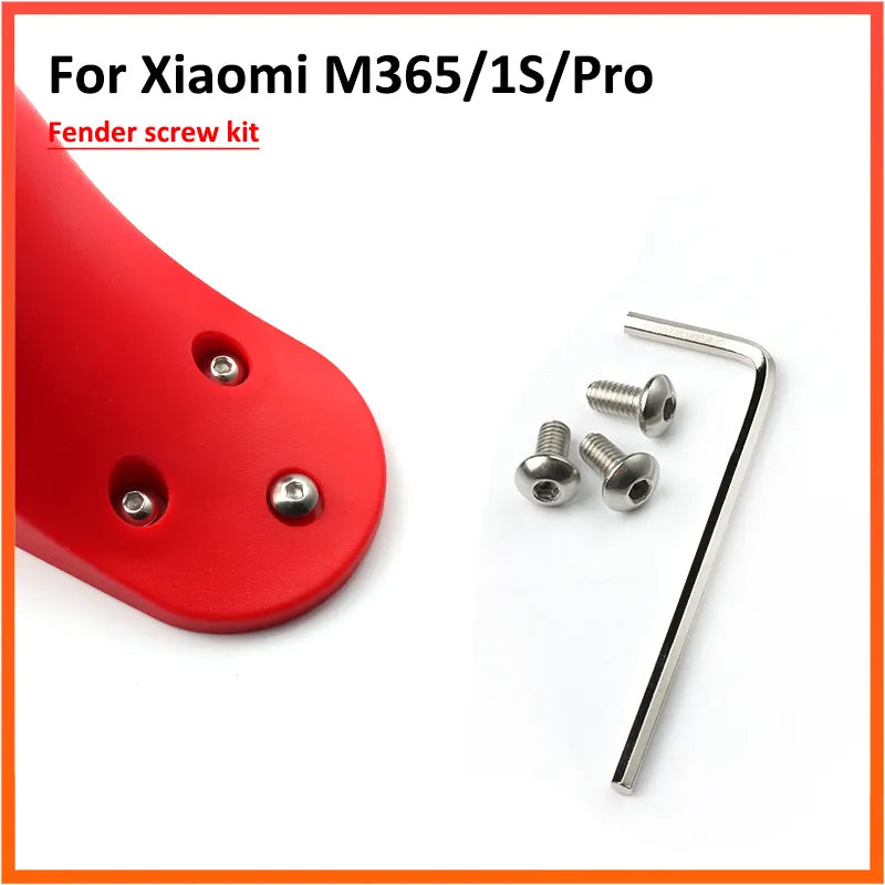 Rear Back Fender Mudguard Screws For Xiaomi M365/ Pro Electric Scooter Rubber Cap Silicone Cover Screw Plug Cover-WAYBIKER