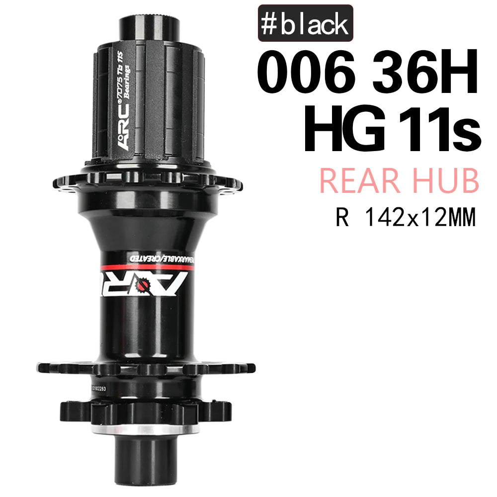 ARC MT006 Bicycle Hubs MTB Hub 32 28 36Holes Bike NBK Bearing Hub Aluminum Alloy Cube Mountain Bike Hub Bicycle Wheel Hub 8-12V