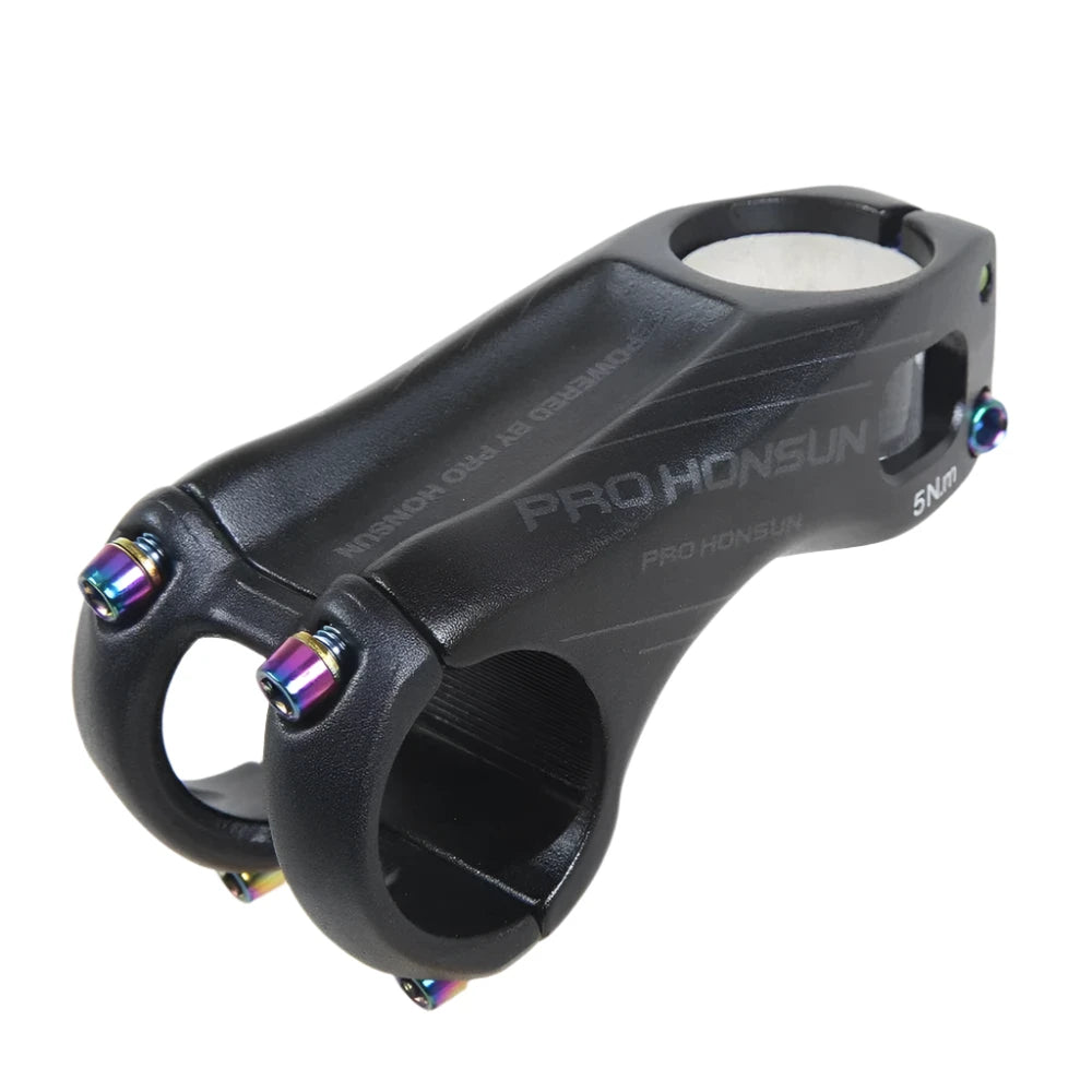 HONSUN CNC Aluminum Alloy Road/Mountain Bicycle Stem 70MM/90MM 31.8*28.6MM XC MTB AM Bice Handlebar  Parts-WAYBIKER