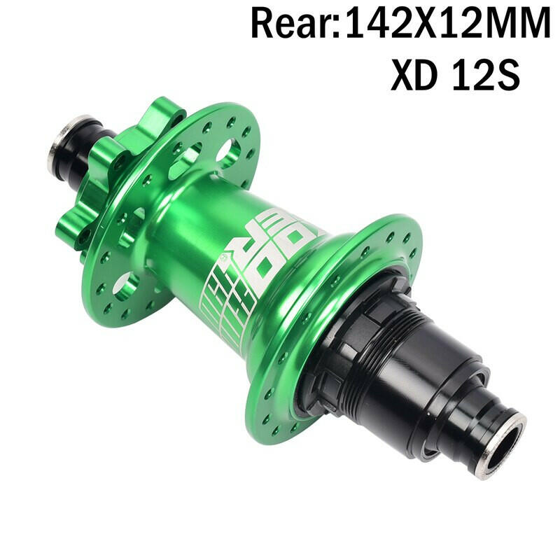 KOOZER Bicycle Hubs XM490 PRO 32 Hole Rear hub For Sram XX1 GX XD 12 Speed Disk Brake Mtb Bicycle Hub Parts 135x10MM 142x12MM-WAYBIKER
