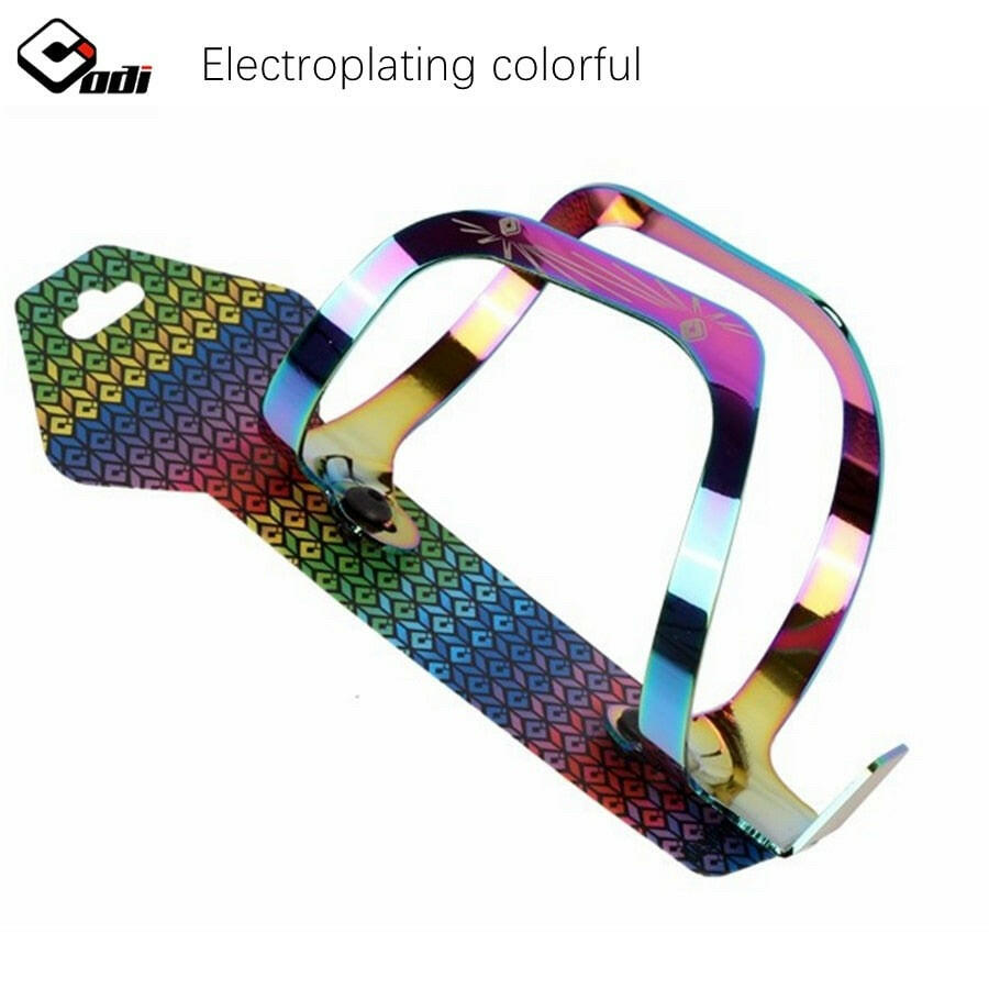 ODI Bicycle Bottle Cages Colorful Kettle Holder Bracket Ultralight Chameleon Aluminum Alloy MTB Road Bike Water Bottle Rack-WAYBIKER