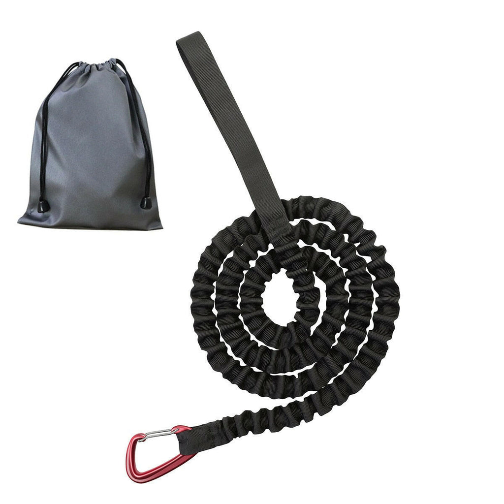 Kids Tow Rope Child Bike Stretch Bungee Cord Compatible With All Mountain Bikes Hooks For Heavy Duty Car Emergency Off Road-WAYBIKER