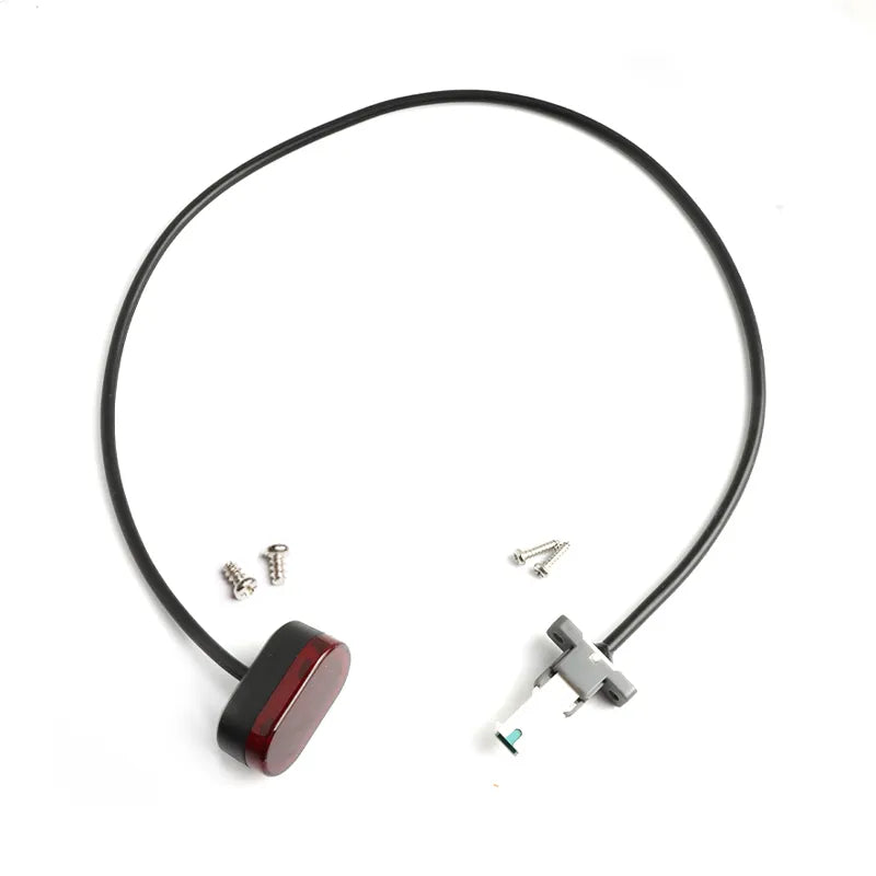 Rear Fender Tail Light For Ninebot Max G30 G30L Electric Scooter Waterproof Signal License Plate Brake Light Accessories-WAYBIKER