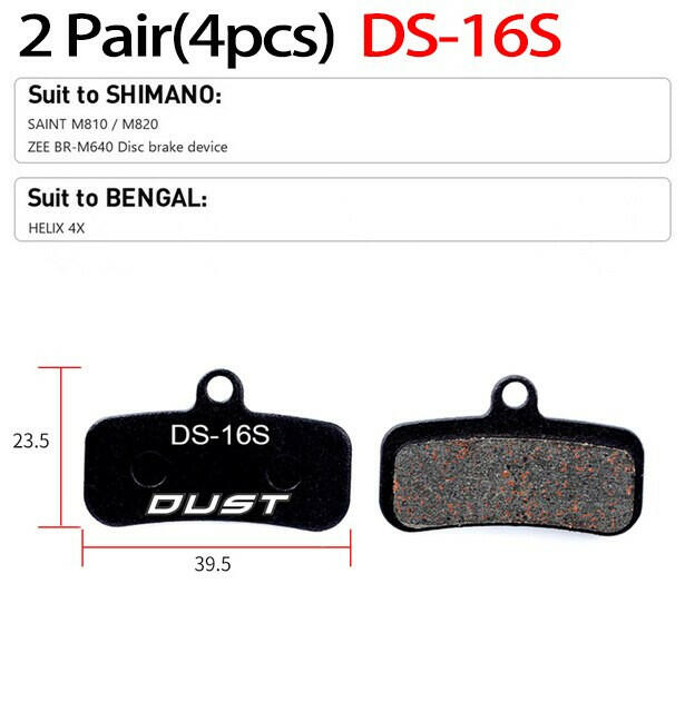 2 Pair (4pcs) MTB Bicycle Hydraulic Disc Ceramics Brake Pads For b01s SRAM AVID HAYES  Magura ZOOM Cycling Bike Part-WAYBIKER