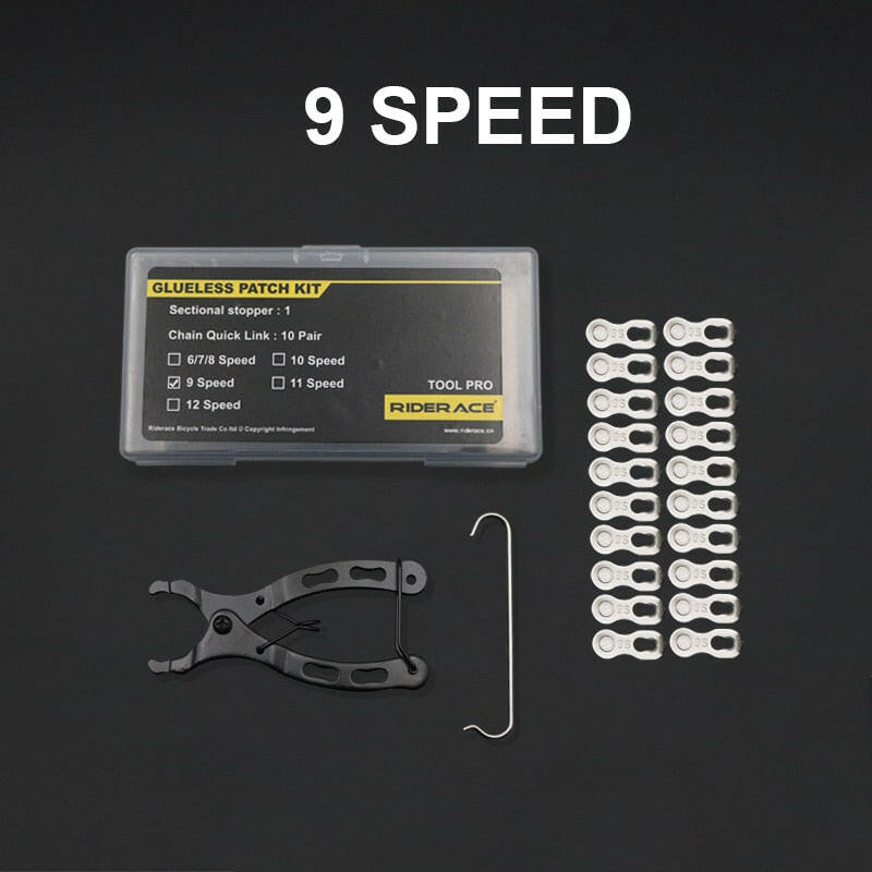 10 pairs Bicycle Chain Connector Quick Link Lock Set Road Bike Joint Magic Buckle Master Cycling Part For 6 7 8 9 10 11 12 Speed-WAYBIKER