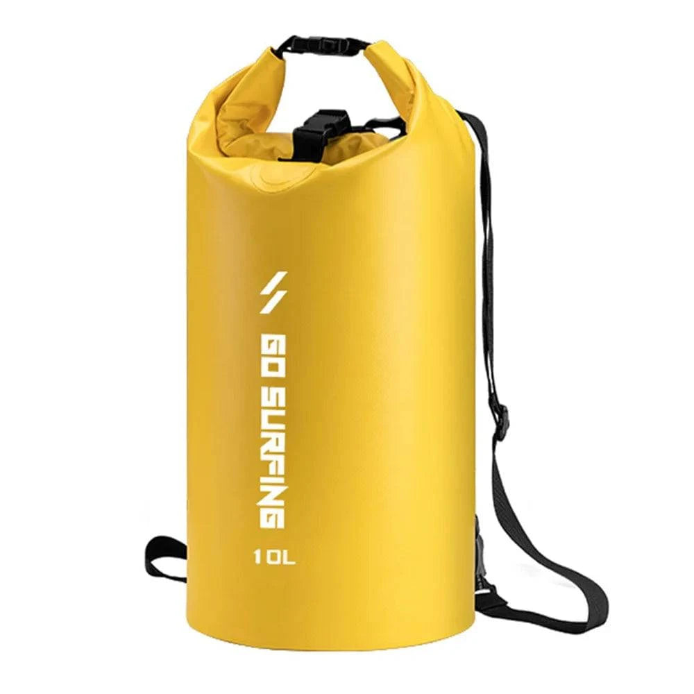 5L/10L/20L PVC Waterproof Dry Bag Roll Top Dry Sack Floating Diving Foldable Bags for Camping Hiking Kayaking Rafting Boating-WAYBIKER