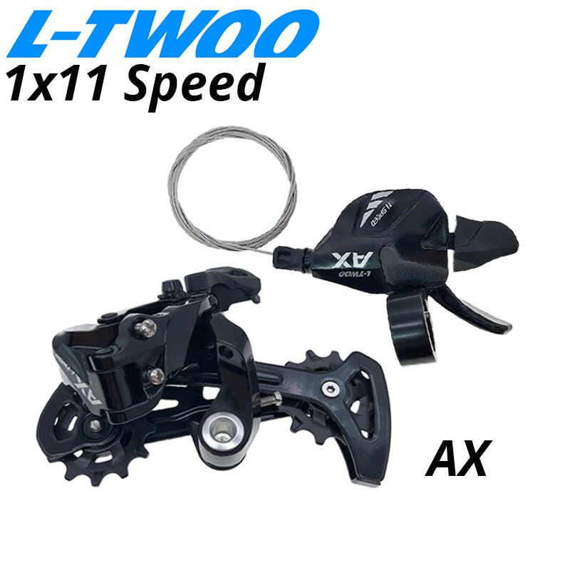LTWOO AX 1x11 Speed Groupset Shift Lever and Rear Derailleur Long Cage for MTB 42 46T 50T 52T 11v Switch Compatible SHIMANO Sram-WAYBIKER