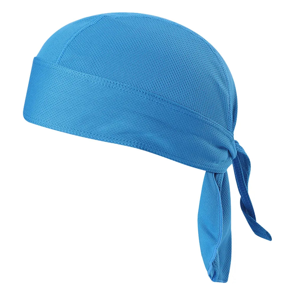 Bicycle Sweat-wicking Cap Beanie Cap Cycling Headscarf Headband Quick-dry Pirate Hat Beanie Hat for Outdoor Cycling Motorcycling-WAYBIKER