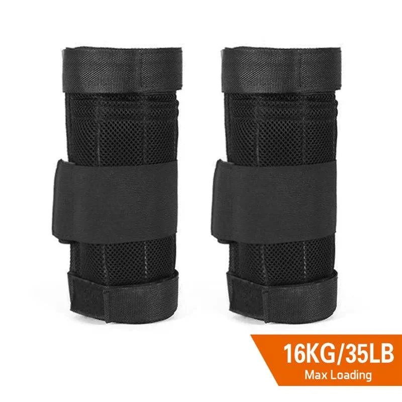 15/20/35/50KG Loading Weighted Vest Adjustable Weight Waistcoat Jacket for Training Workout Gym Fitness Equipment Sand Clothing-WAYBIKER