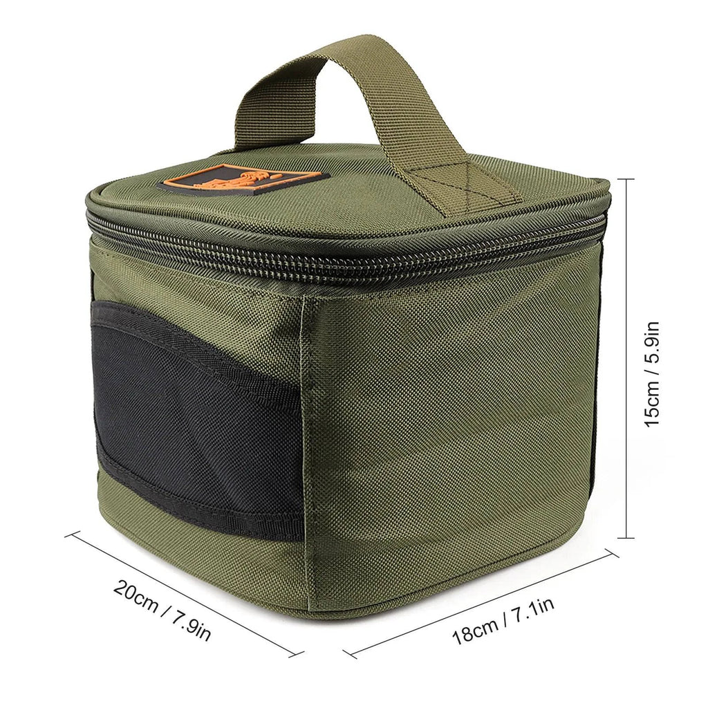 Fishing Reel Storage Bag Carrying Case for 500-10000 Series Spinning Fishing Reels Outdoor Fishing Accessories-WAYBIKER