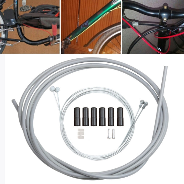 Universal Bicycle Variable Speed Cable Tube Set, White, Yellow, Black, Orange, Green, Grey, Blue, Red