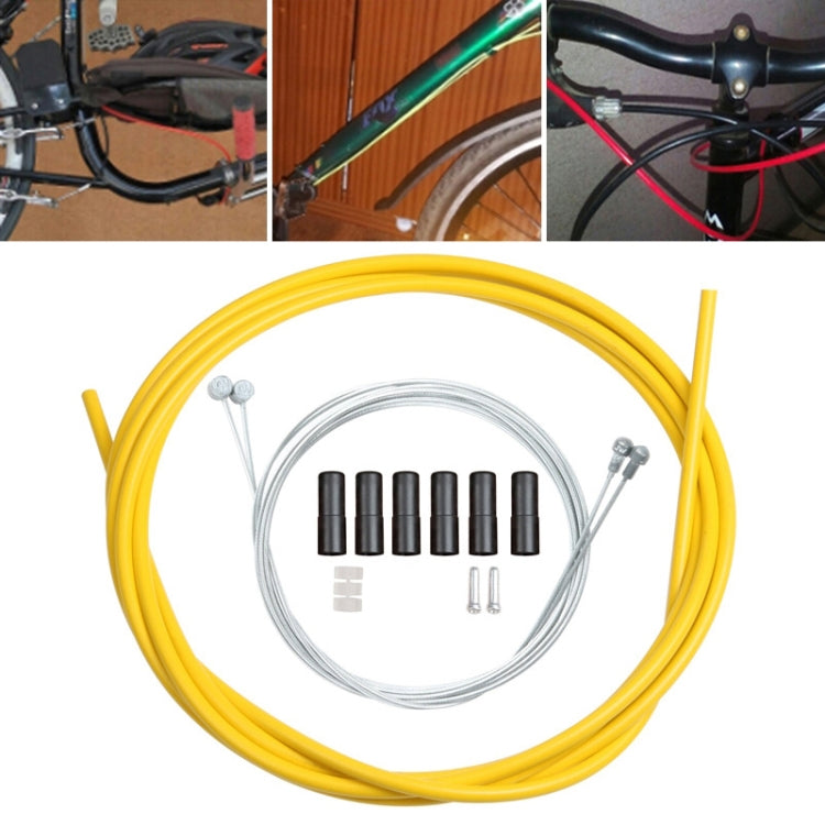 Universal Bicycle Variable Speed Cable Tube Set, White, Yellow, Black, Orange, Green, Grey, Blue, Red