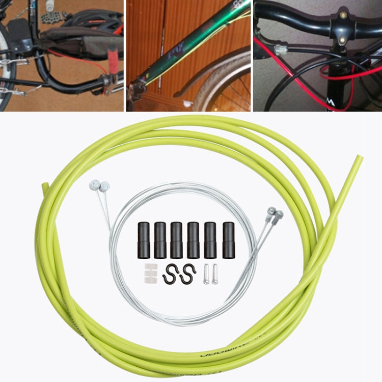 Universal Bicycle Brake Cable Tube Set, Black, Orange, Green, Grey, Blue, Red, White, Yellow
