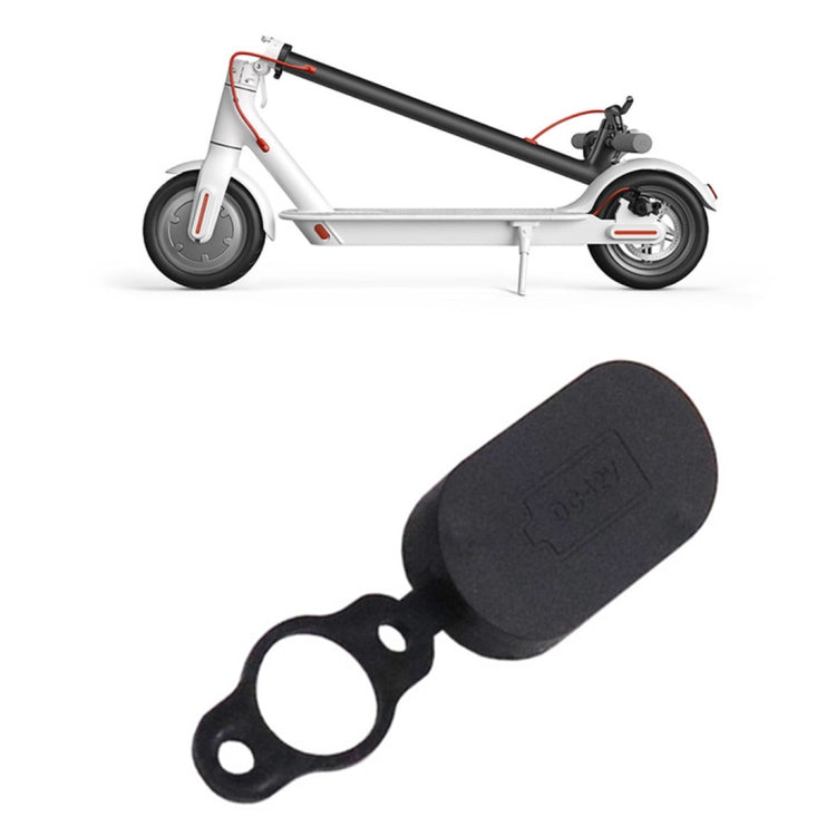 4 PCS Silicone Charging Port Waterproof Cover Dust-proof Plug Electric Scooter Accessories for Xiaomi Mijia M365