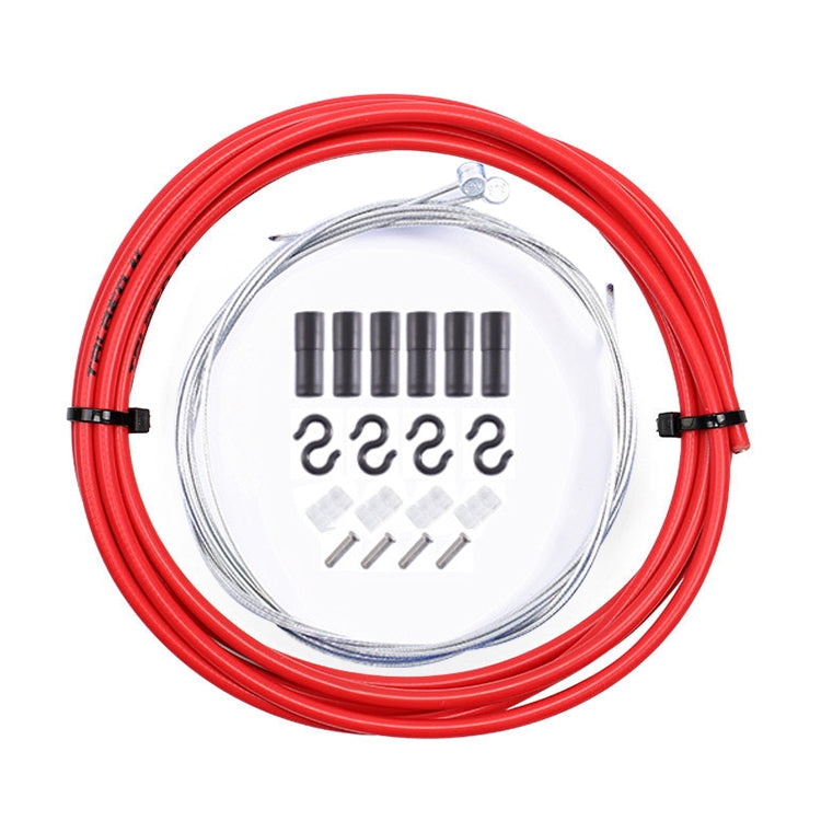 7 in 1 Cylindrical Head PVC Brake Cable Tube Set for Mountain Bike, Mountain Bike