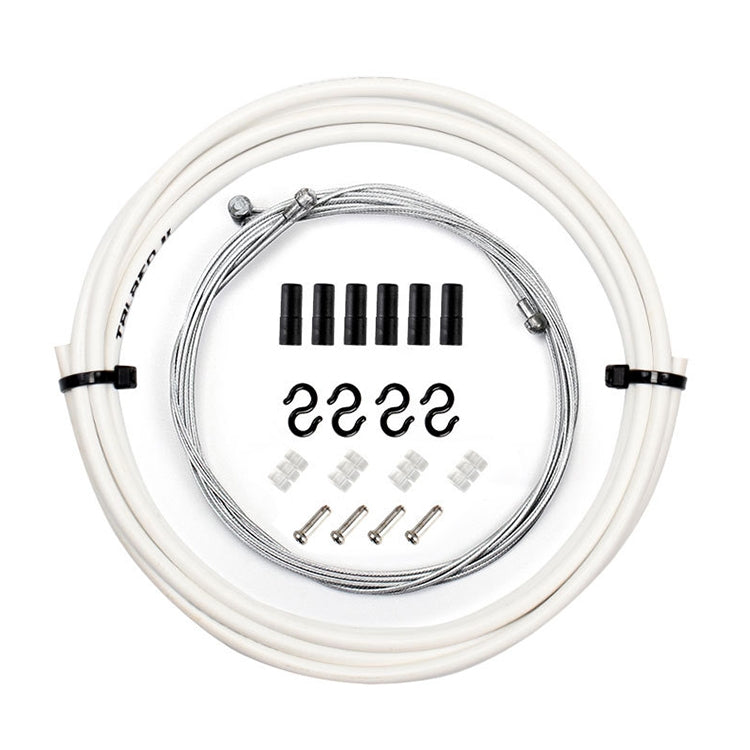 7 in 1 Mushroom Head PVC Brake Cable Tube Set for Road Bike, Road Bike