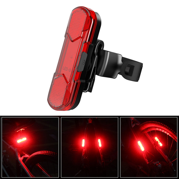 Bicycle USB Rechargeable Taillight LED Tail Lamp - WAYBIKER