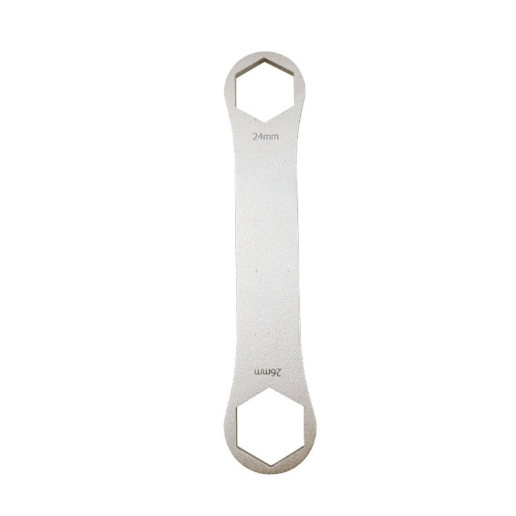 BIKERSAY BT050A Multifunctional Stainless Steel Bicycle Fork Wrench Double Head Spanner, BT050B, BT050C, BT050D, BT050A