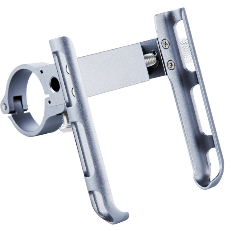 BIKERSAY MP007 Universal Aluminum Alloy Motorcycle Bicycle Phone Holder, MP007 Titanium Color