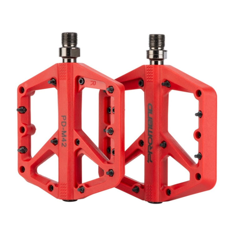 PROMEND PD-M42 1 Pair Mountain Bicycle Nylon High-speed Bearing Pedals, PD-M42