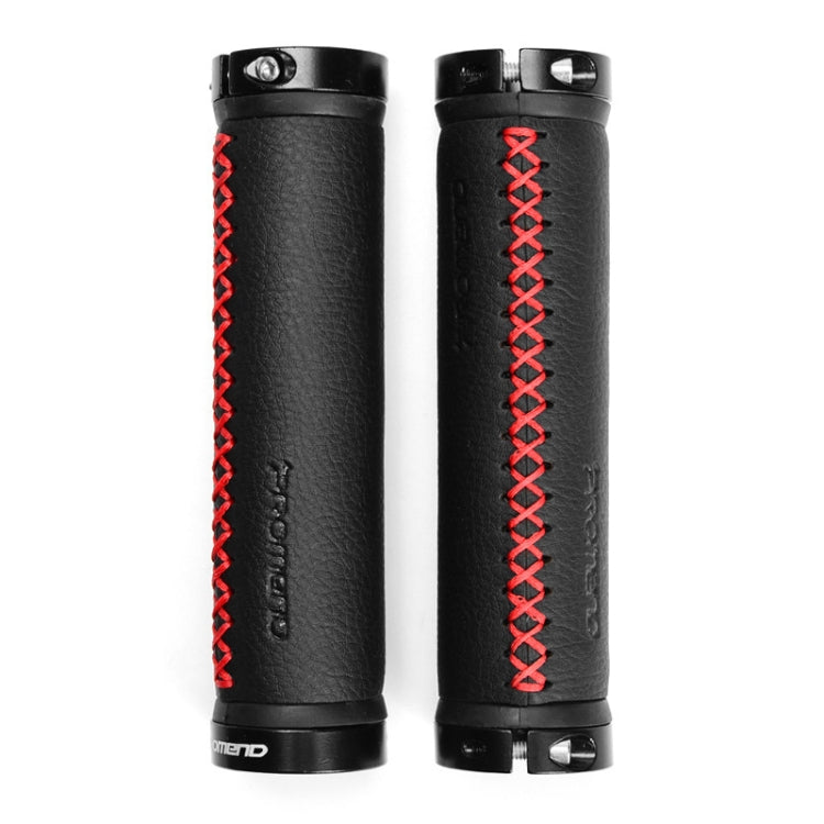 PROMEND GR-501 1 Pair Microfiber Leather Mountain Bicycle Grips Cover, GR-501 - WAYBIKER