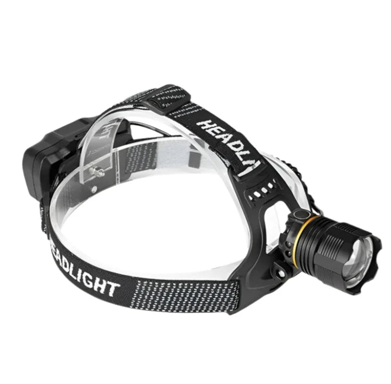 High Power Headlamp Flashlight LED Torch New XHP90 Sensor Headlight 18650 Rechargeable Fishing Camping Lantern-WAYBIKER