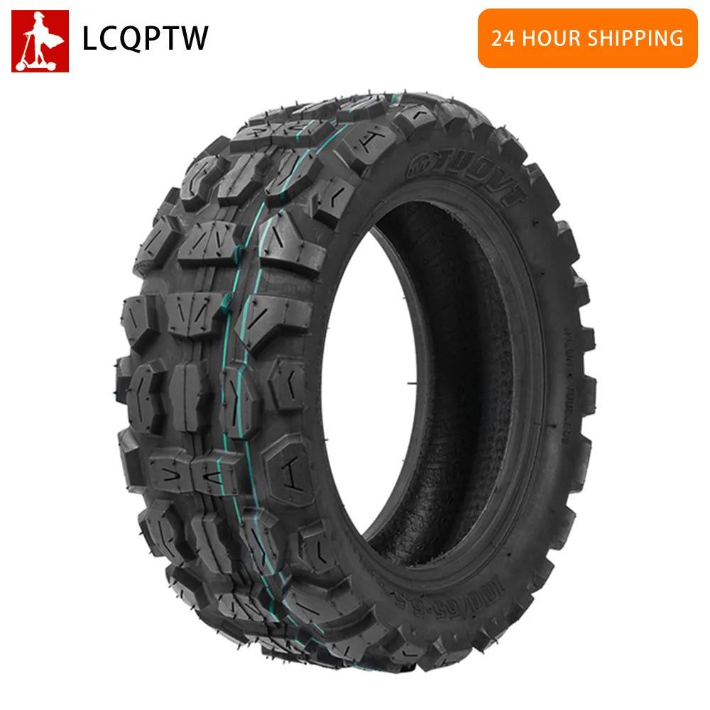 100/65-6.5 Tuovt Tubeless Rubber Tire for Dualtron Electric Scooter Widen Off-Road 11 Inch Vacuum Pneumatic Replacement Tyre-WAYBIKER