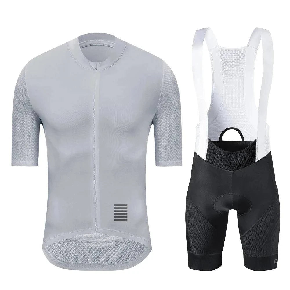 YKYWBIKE Men's Cycling Set Summer Cycling Jersey Kits Road Bike Clothes Bicycle Clothing Riding Maillot Cycling Clothing-WAYBIKER