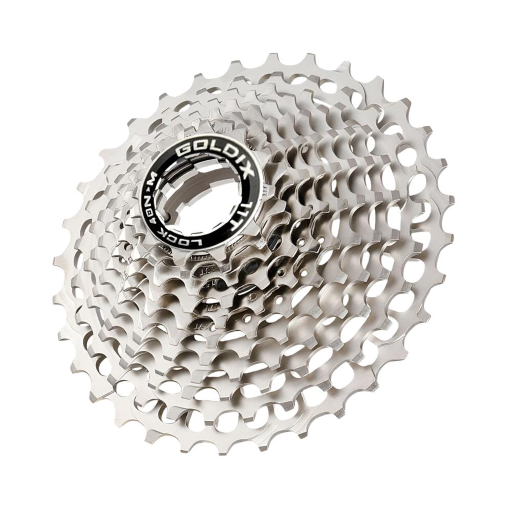GOLDIX Ultralight Bicycle Cassette Road Bike Freewheel 7075 Aluminum Alloy CNC Cutting 11/12Speed 28/32/34/36T HG Structure-WAYBIKER