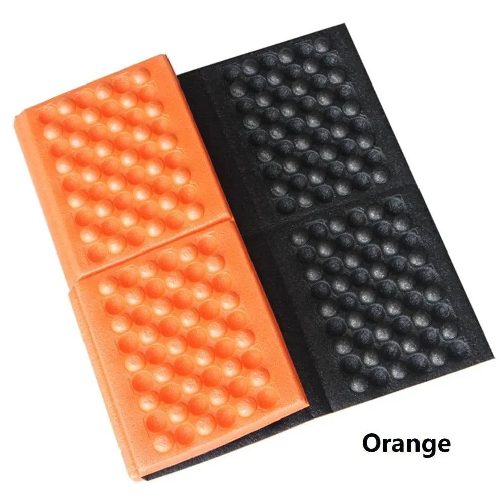 Honeycomb Massage Mat 6-Fold XPE Cushion Outdoor Hiking Camping Training Park Foldable Pillow Picnic Sitting Moisture-proof Pad-WAYBIKER
