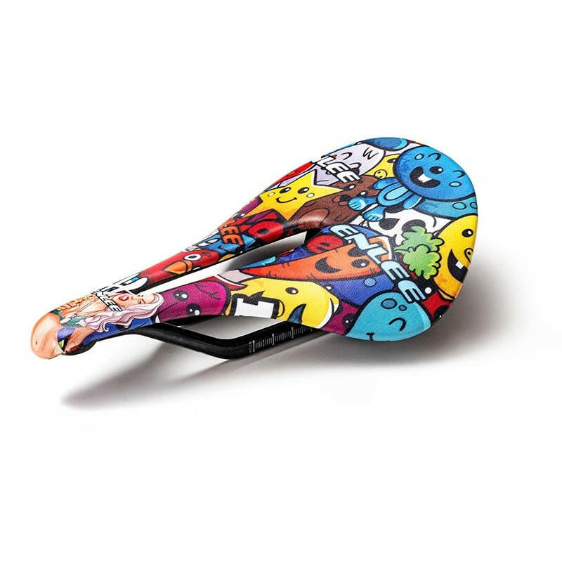 Bicycle Saddle MTB Mountain Road Bike Seat PU Leather Gel Filled Cycling Cushion Comfortable Shockproof Bicycle Saddle-WAYBIKER