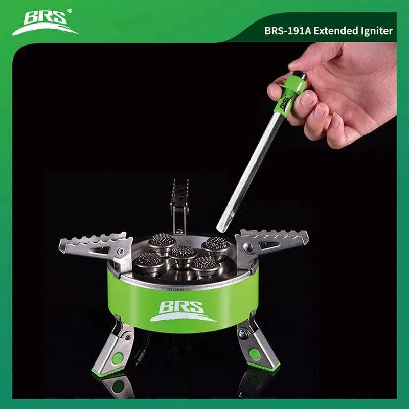 BRS-191A Outdoor Camping Equipment Gas Stove Igniter Version Extended Lighter Electronic Ignition-WAYBIKER