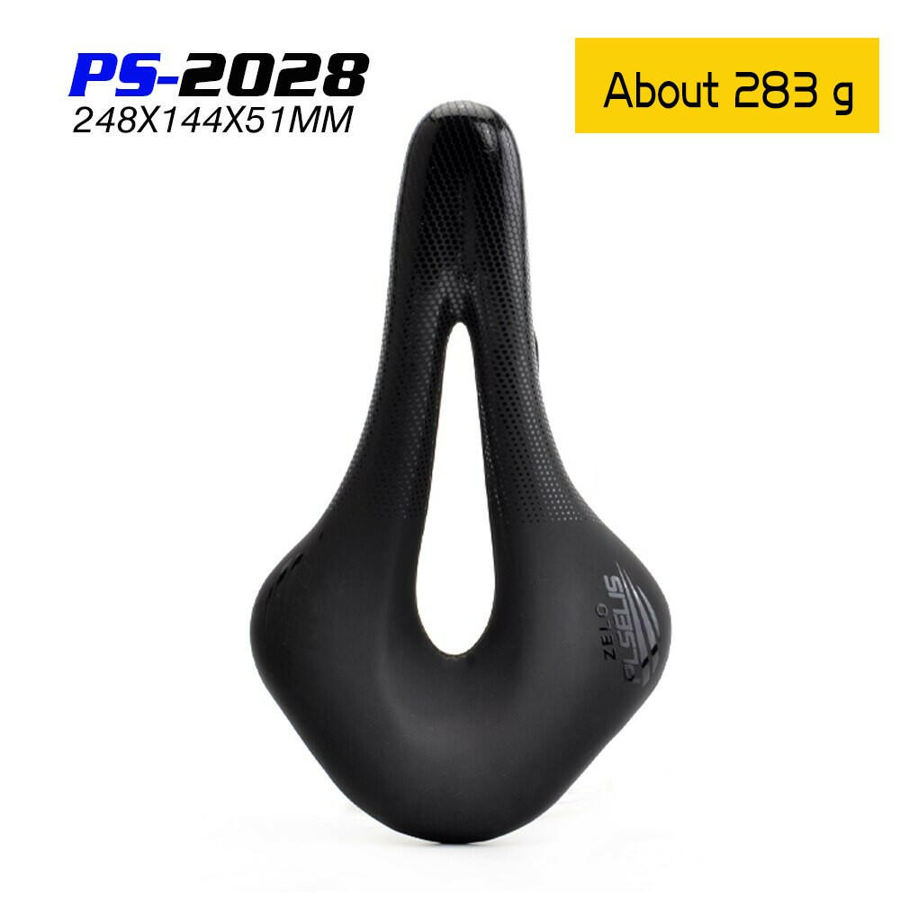 GOLDIX Bicycle Saddle PU Leather Surface Cycling Seat Comfortable Shockproof mountain Bike and Road bike Saddle-WAYBIKER