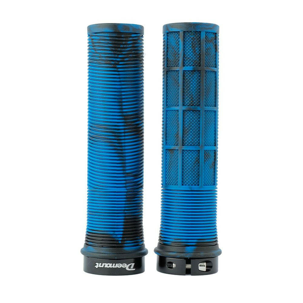 Bicycle Handlebar Grips TPR Anti-Skid MTB Road Bike Handle End Grips Shockproof With Aluminum Lock Ring-WAYBIKER