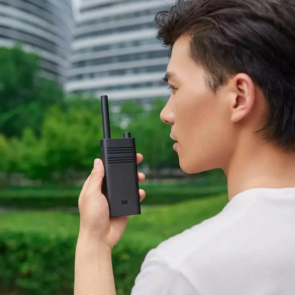 Original Xiaomi Mijia Smart Walkie Talkie Lite Civil 5Km Intercom Handheld Mini Radio Interphone APP Control for Outdoor Travel-WAYBIKER