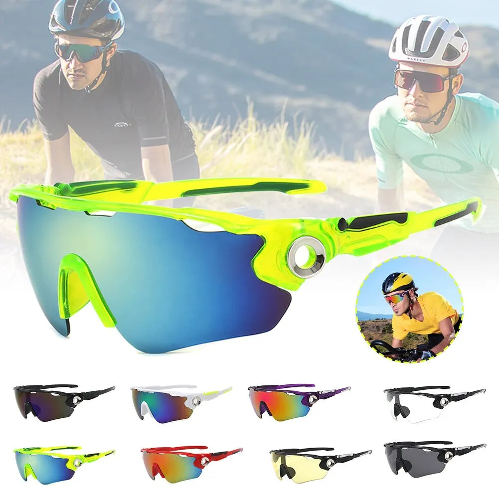 Cycling Glasses Outdoor Sports Sunglasses Men And Womesunglasses Cycling Sunglasses Colorful Dustproof Black RIDE-WAYBIKER
