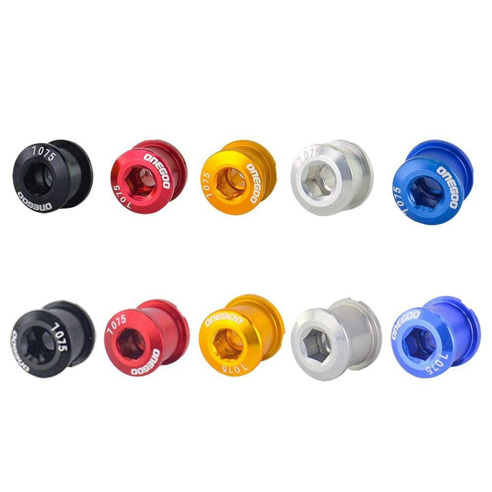 5Pcs MTB Bicycle Single/Double Chainwheel Screws Cycling Chainring Wheel Bolt Alloy 7075 6.5mm/8.5mm Road Bike Disc Screws-WAYBIKER