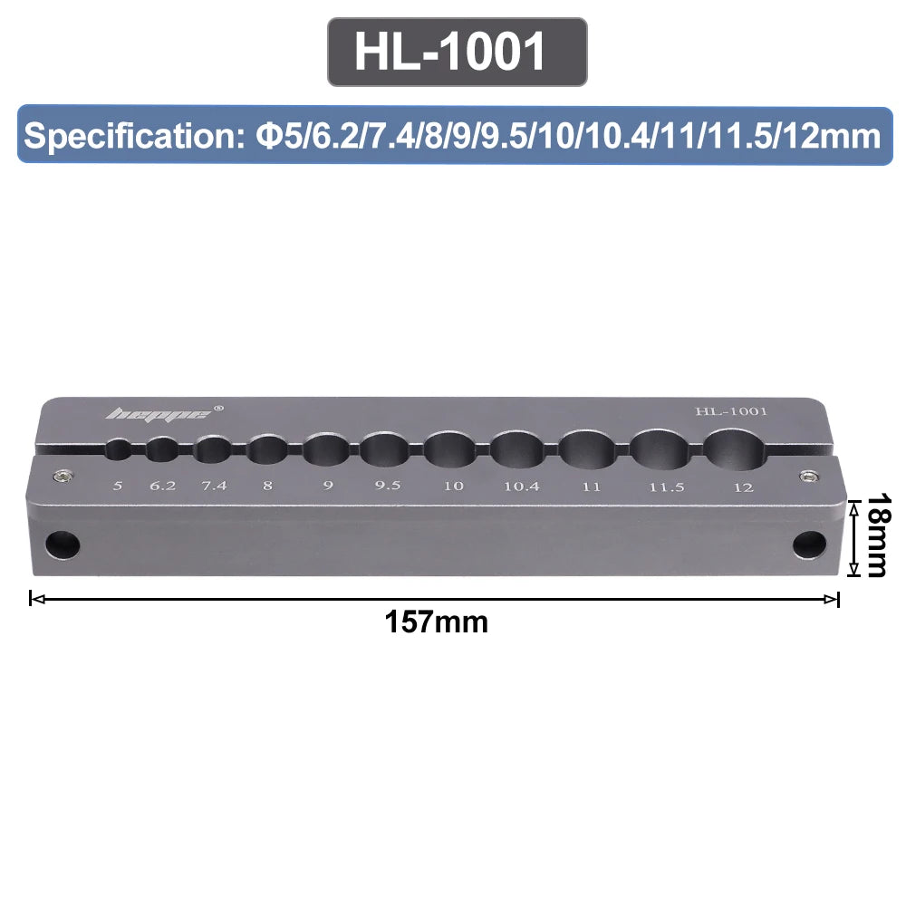HEPPE Table Vise Insert Clamp Bench Vice Worktable Multifunction Quick Fixtures for 5-34.9mm Bike Parts Fork Hub Pedal Repairing