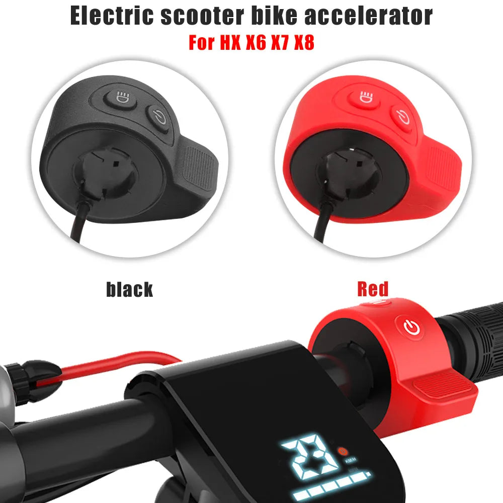 Electric Scooter Accelerator for HX X6 X7 X8 Trigger Accelerator Finger Thumb Throttle Speed Control Switch E-Bike Accessories-WAYBIKER
