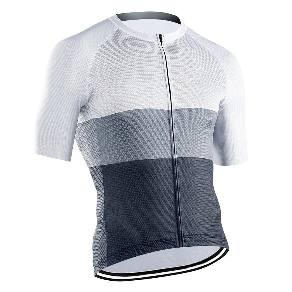 Cycling Jersey Men Mountain Bike Jersey MTB Bicycle Shirts Short Sleeve Road Tops  Quick Dry-WAYBIKER